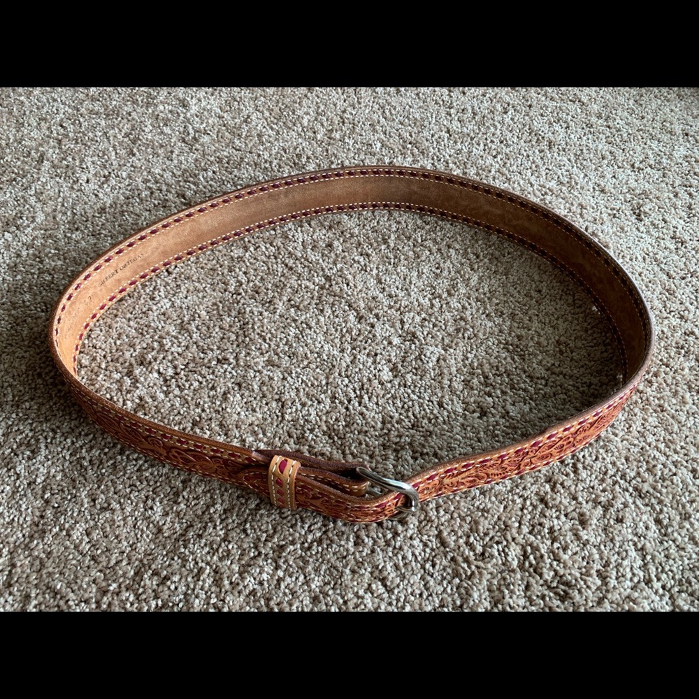 Brown western size 42 belt